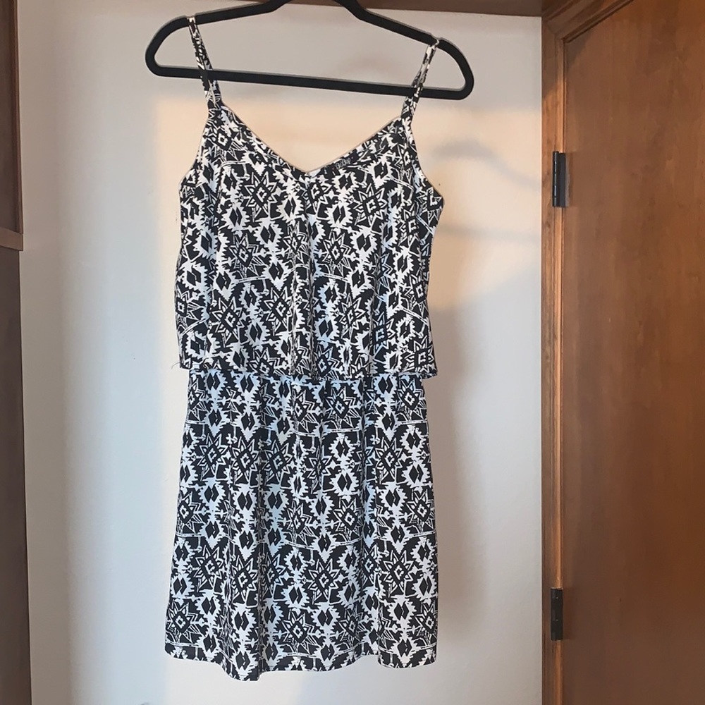 Tribal print summer dress